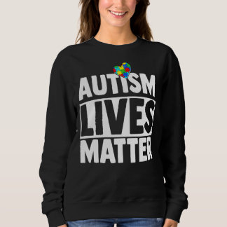 Autism Autistic Asperger Syndrom Aspie Puzzle Auti Sweatshirt