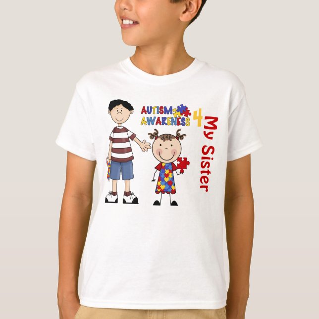Autism AW 4SIS  shirt (Front)