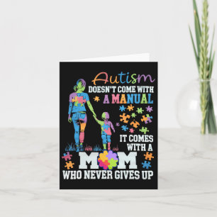 Autism Awareness 2025 Doesn't Come With A Manual A Card