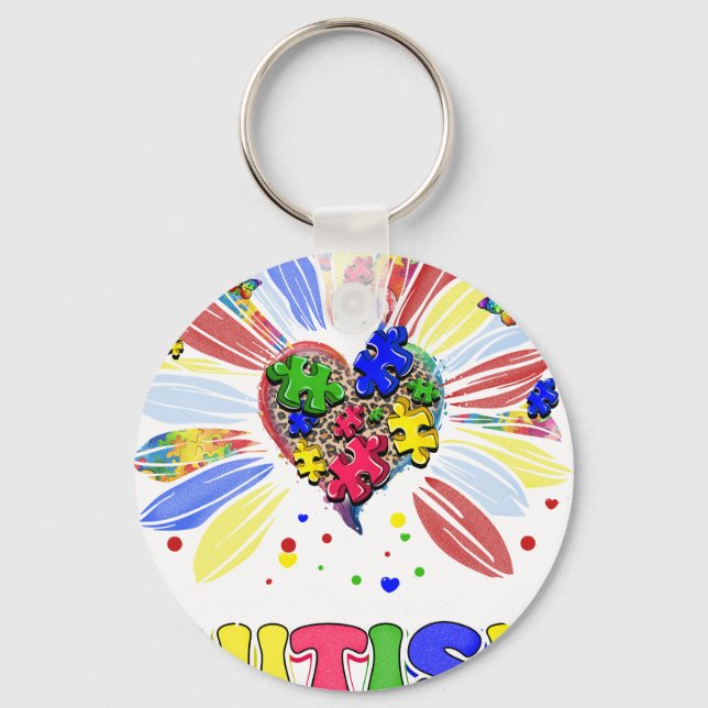 autism awareness (2 keychain (Front)