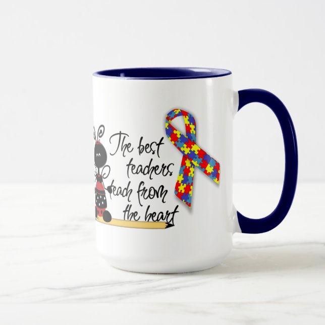Autism Awareness 2 Mug (Right)