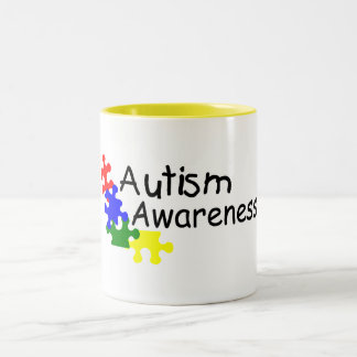 Autism Awareness (4 PP) Two-Tone Coffee Mug