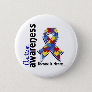 Autism Awareness 5 Button