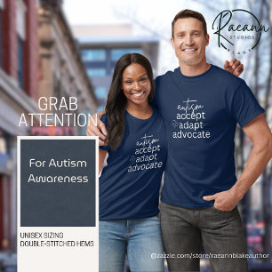 Autism Awareness Accept Adapt Advocate T-Shirt