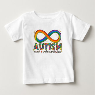 Autism Awareness Accept, Love, Understand Baby T-Shirt