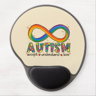 Autism Awareness Accept, Love, Understand Gel Mouse Pad