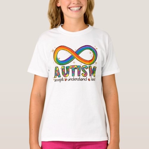 Autism Awareness Accept Love Understand T_Shirt