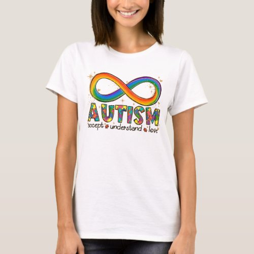 Autism Awareness Accept Love Understand T_Shirt