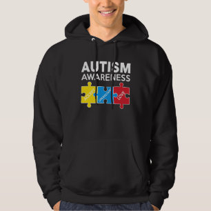 Autism Awareness Accept Support Love Puzzle Men Wo Hoodie