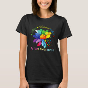 Autism Awareness Accept Understand Love Asd Rainbo T-Shirt