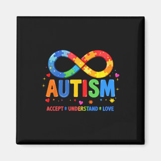 Autism Awareness Accept Understand Love Asd Suppor Magnet