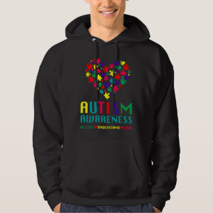 Autism Awareness Accept Understand Love Autism Hea Hoodie