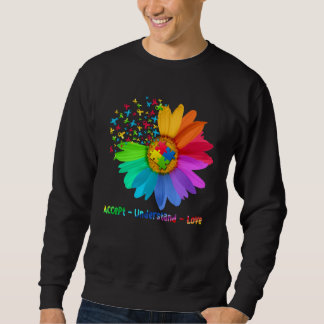 Autism Awareness Accept Understand Love Autism Mo Sweatshirt