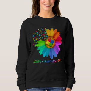 Autism Awareness Accept Understand Love Autism Mo Sweatshirt