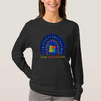 Autism Awareness Accept Understand Love Autism Mo T-Shirt
