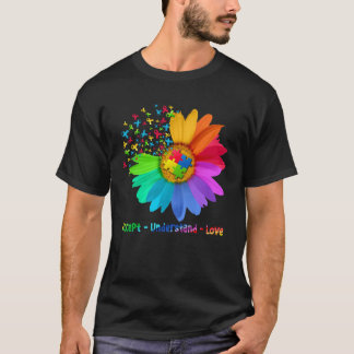 Autism Awareness  Accept Understand Love Autism Mo T-Shirt
