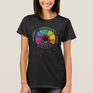 Autism Awareness Accept Understand Love Support Au T-Shirt