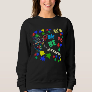 Autism Awareness Acceptance Fairy Its Ok To Be Dif Sweatshirt