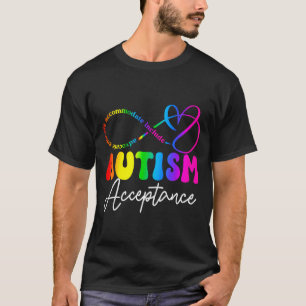 Autism Awareness Acceptance Infinity Symbol Advoca T-Shirt