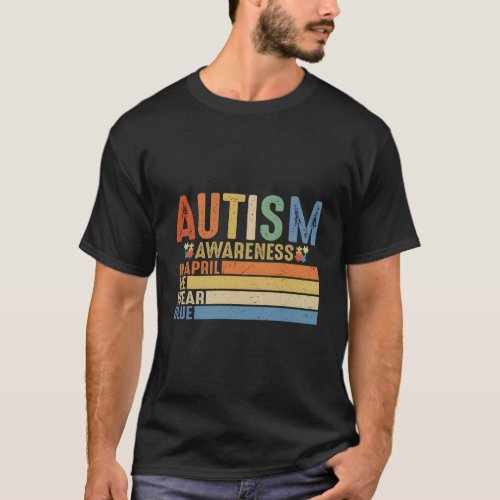 Autism Awareness Acceptance Its Ok To Be Different T_Shirt