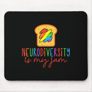 Autism Awareness Acceptance Neurodiversity Is My J Mouse Pad