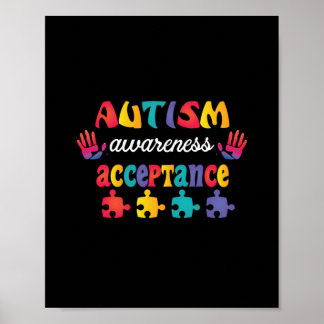Autism Awareness Acceptance Poster