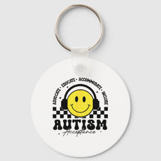 Autism Awareness Acceptance Special Education Teac Keychain