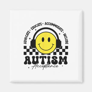 Autism Awareness Acceptance Special Education Teac Magnet