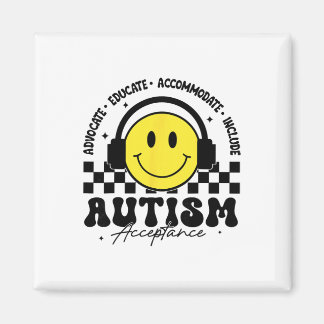 Autism Awareness Acceptance Special Education Teac Magnet