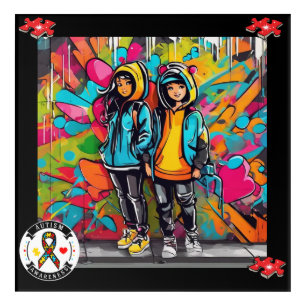 Autism Awareness-  Acrylic Print