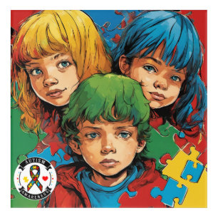 Autism Awareness-  Acrylic Print