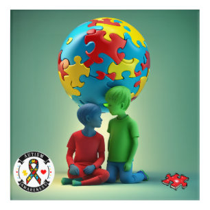 Autism Awareness-  Acrylic Print