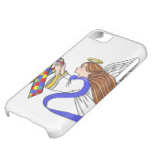 Autism Awareness Angel Case-Mate iPhone Case (Bottom)