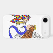 Autism Awareness Angel Case-Mate iPhone Case (Back (Horizontal))