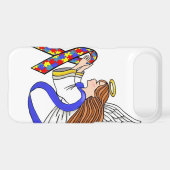 Autism Awareness Angel Case-Mate iPhone Case (Back (Horizontal))