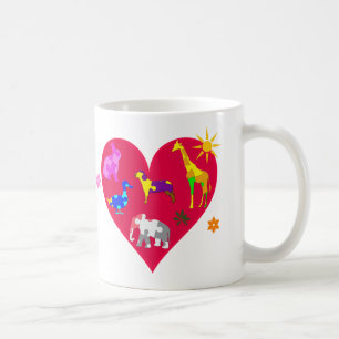 Autism Awareness Animals Coffee Mug