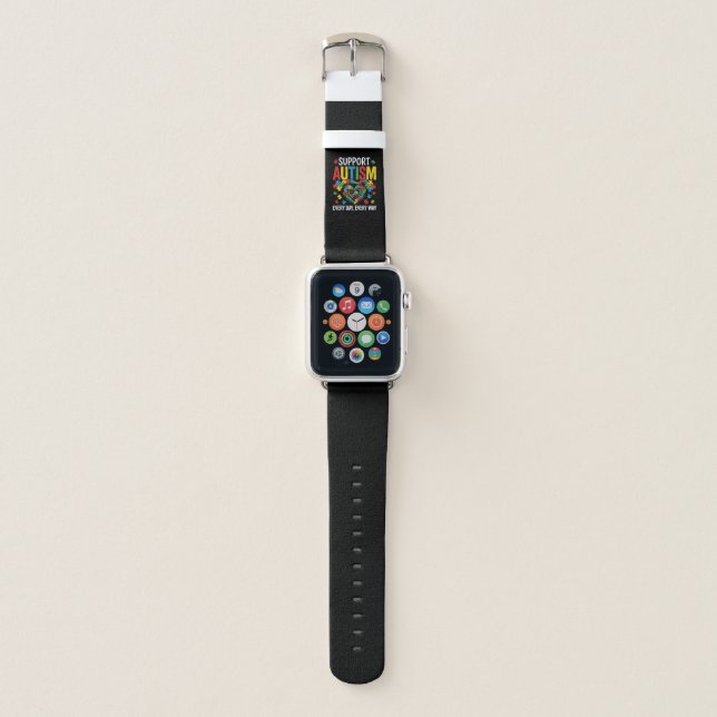 Autism awareness apple watch band (Front)