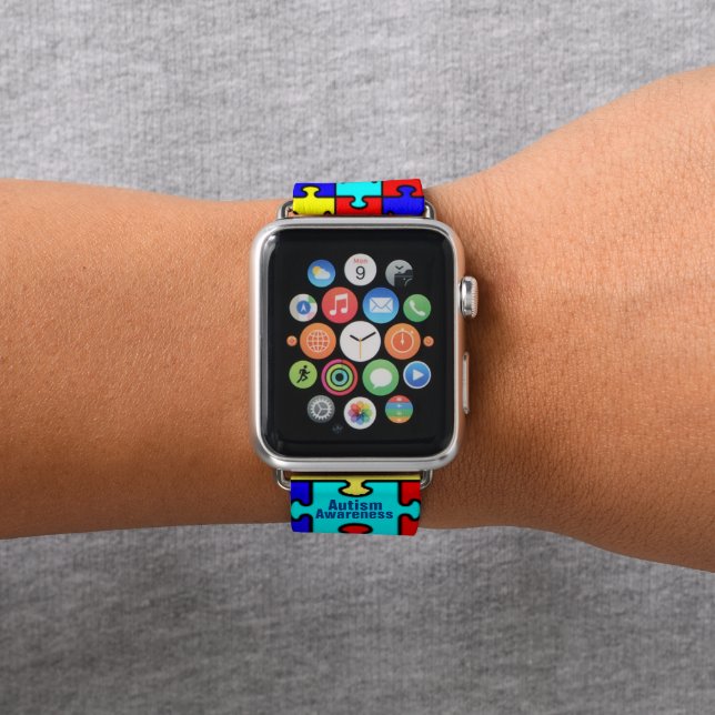 Autism Awareness - Apple Watch Band, 42 mm Band (In Situ)