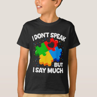 Autism awareness asperger syndrome puzzle kids men T-Shirt