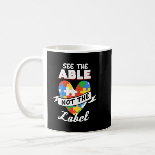 Autism Awareness Autism Disability Support Sped  Coffee Mug