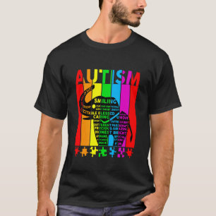 Autism Awareness Autism Elephant Support Autism T-Shirt