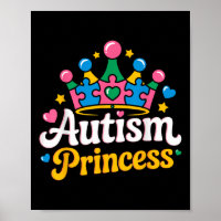 Autism Awareness Autism Princess Autistic Girl Kid