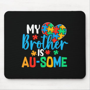 Autism Awareness Autism Squad Support Awesome Boys Mouse Pad