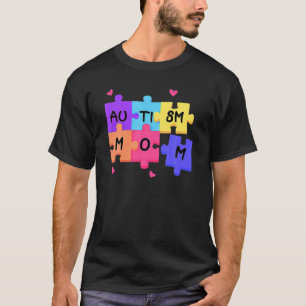 Autism Awareness Autism Support Mom Women T-Shirt