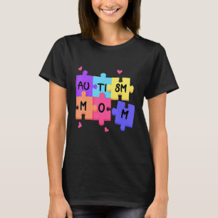 Autism Awareness Autism Support Mom Women T-Shirt