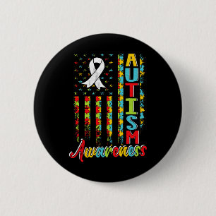 Autism Awareness Autistic Autists Support Autist A Button