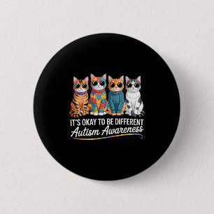 Autism awareness autistic button