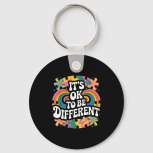 Autism awareness autistic keychain