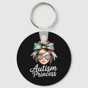 Autism awareness autistic keychain