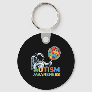 Autism awareness autistic keychain